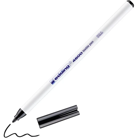 Textilfilc EDDING 4600 1mm-es hegy fekete
