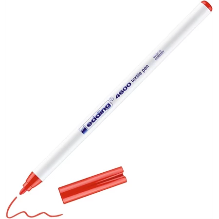 Textilfilc EDDING 4600 1mm-es hegy piros