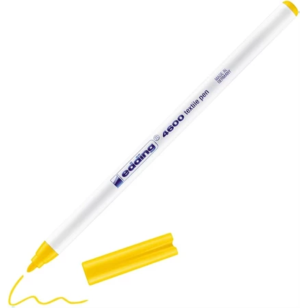 Textilfilc EDDING 4600 1mm-es hegy sárga