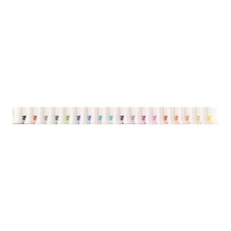 Textilfilc készlet 18db-os APLI Kids kétvégű 2,5-4,2 mm, "Textile", 18 különböző szín