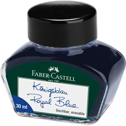 Tinta üveges Faber-Castell 30ml, királykék