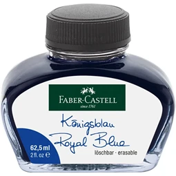 Tinta üveges Faber-Castell 62,5 ml royal kék, királykék