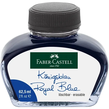 Tinta üveges Faber-Castell 62,5 ml royal kék, királykék