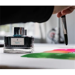 Tinta üveges Graf von Faber-Castell 75ml, éjkék, okmánybiztos, magas színfényességű