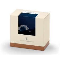 Tinta üveges Graf von Faber-Castell 75ml, éjkék, okmánybiztos, magas színfényességű