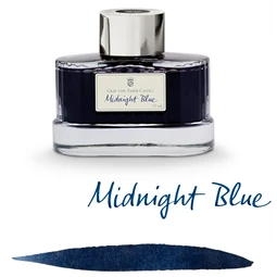 Tinta üveges Graf von Faber-Castell 75ml, éjkék, okmánybiztos, magas színfényességű