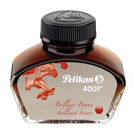 Tinta üveges PELIKAN 4001 30ml, barna