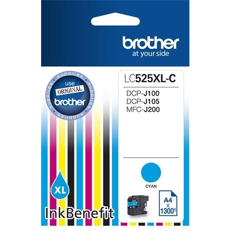 Tintapatron Brother LC525XL kék /o/