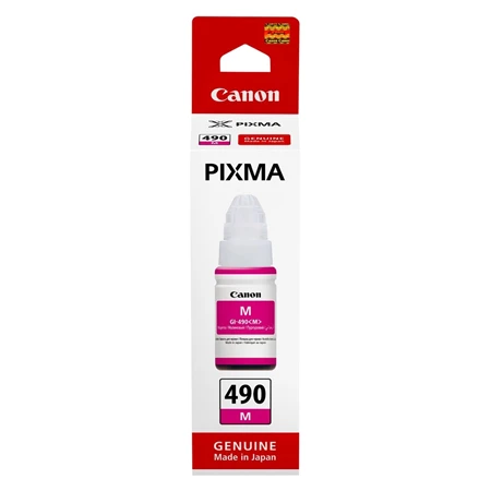 Tintapatron Canon GI490M magenta /piros/