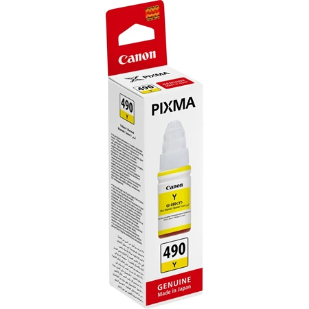 Tintapatron Canon GI490Y yellow /sárga/