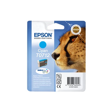 Tintapatron EPSON T0712 cyan /o/