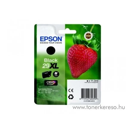 Tintapatron EPSON T2991  XL fekete /o/ eredeti