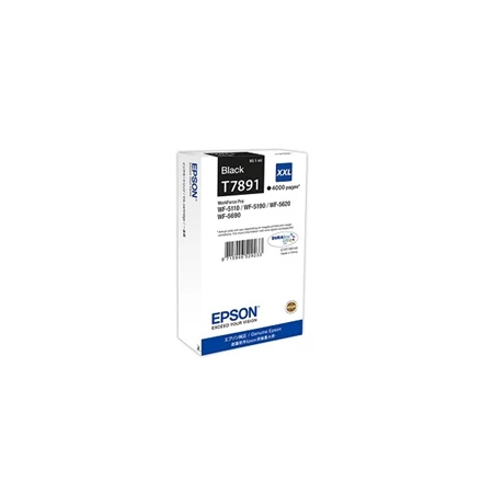 Tintapatron EPSON T7891 fekete /o/ eredeti 4K