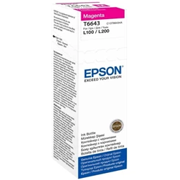 Tintapatron Epson T66434A piros /o/ eredeti