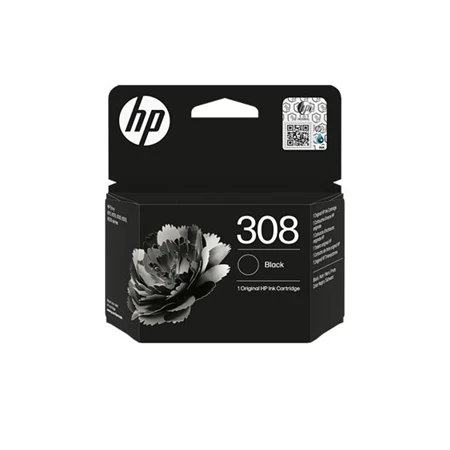 Tintapatron HP 308 fekete 7FP21UE Deskjet 2900, Envy 6110e nyomtatókhoz, 160 oldal