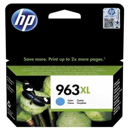 Tintapatron HP No.963XL 3JA27AE Kék  /o/