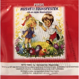 Tojásfesték 5 gr piros