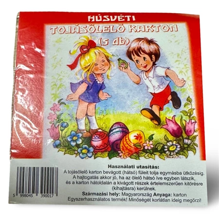Tojásölelő karton 5db/csomag