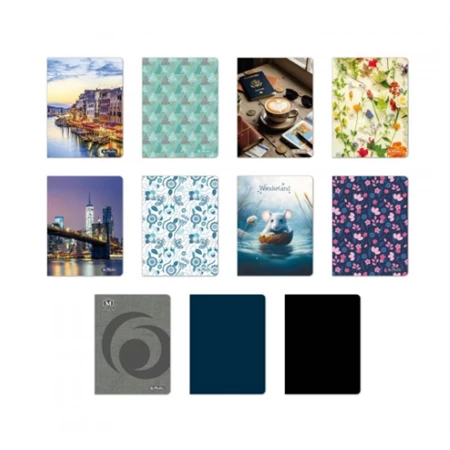 Tok személyirat 6+3 férőhelyes, kemény, HERLITZ, dupla/nagy