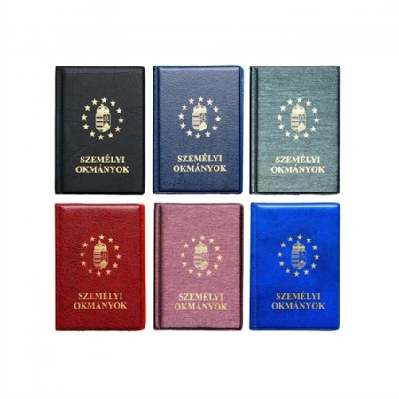 Tok személyirat 8 férőhelyes, keményborítós HERLITZ (6 lap), vegyes szinekben