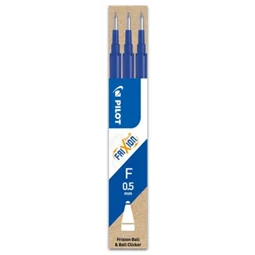 Tollbetét roller PILOT FriXion Clicker 0,25, radírozható, kék, 3db/csomag