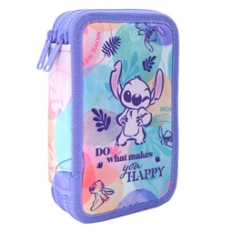 Tolltartó töltött 2 emeletes Lilo és Stitch pasztell mintás COOLPACK