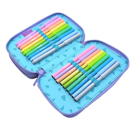 Tolltartó töltött 2 emeletes Lilo és Stitch pasztell mintás COOLPACK