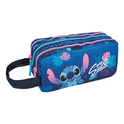 Tolltartó üres 3 emeletes Lilo és Stitch primus kék mintás COOLPACK