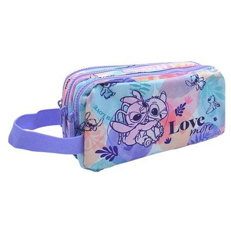 Tolltartó üres 3 emeletes Lilo és Stitch primus pasztell mintás COOLPACK