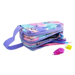Tolltartó üres 3 emeletes Lilo és Stitch primus pasztell mintás COOLPACK