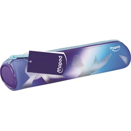 Tolltartó henger MAPED Arctic jégvilág – henger alakú, cipzáras megcsillanó metálszínekben