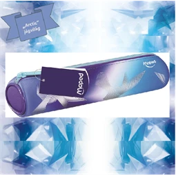 Tolltartó henger MAPED Arctic jégvilág – henger alakú, cipzáras megcsillanó metálszínekben