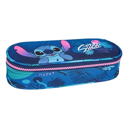 Tolltartó ovális Lilo és Stitch 1 klpanis, üres kék mintás COOLPACK