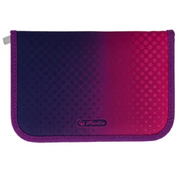 Tolltartó töltött 2 klapnis HERLITZ 31 részes DipDye pink