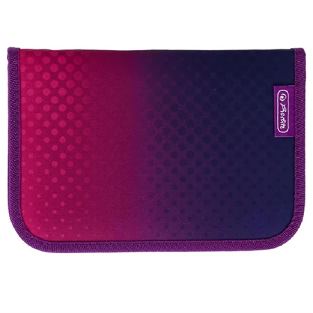 Tolltartó töltött 2 klapnis HERLITZ 31 részes DipDye pink