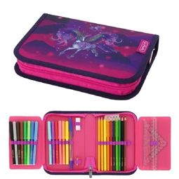 Tolltartó töltött 2 klapnis HERLITZ 31 részes Galaxy Princess