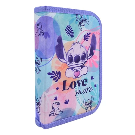 Tolltartó üres 2 klapnis Lilo és Stitch pasztell mintás COOLPACK
