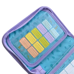 Tolltartó üres 2 klapnis Lilo és Stitch pasztell mintás COOLPACK