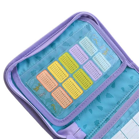 Tolltartó üres 2 klapnis Lilo és Stitch pasztell mintás COOLPACK