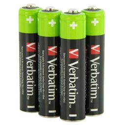 Tölthető elem micro VERBATIM AAA, 950mAh/1,2V, 4db/csomag