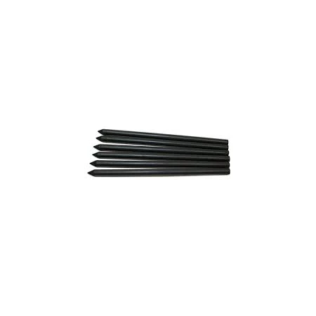 Töltőceruza betét, Cretacolor, fekete kréta, 6db/cs, 5,6 mm