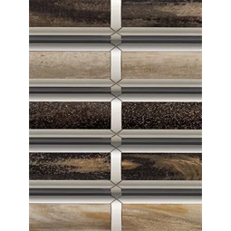 Töltőtoll Graf von Faber-Castell 2007 Év tolla megkövesedett fa (fossilized wood) petrifikált fa platina csillogással