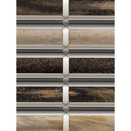 Töltőtoll Graf von Faber-Castell 2007 Év tolla megkövesedett fa (fossilized wood) petrifikált fa platina csillogással