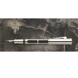 Töltőtoll Graf von Faber-Castell 2007 Év tolla megkövesedett fa (fossilized wood) petrifikált fa platina csillogással