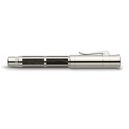 Töltőtoll Graf von Faber-Castell 2007 Év tolla megkövesedett fa (fossilized wood) petrifikált fa platina csillogással