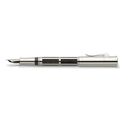 Töltőtoll Graf von Faber-Castell 2007 Év tolla megkövesedett fa (fossilized wood) petrifikált fa platina csillogással