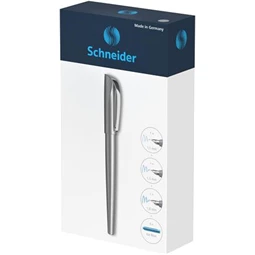 Töltőtoll készlet, SCHNEIDER Callissima 1,1 mm, ajándék 1,5 és 1,8 mm-es tollheggyel, antracitszürke