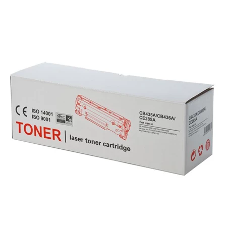 Toner CB435A/CB436A/ CE285A /CRG725, TENDER®, fekete, 2k