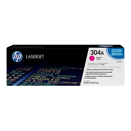 Toner HP CC533A Color LJ CM2320fxi/2320n/CP2025 vörös toner, 2,8K