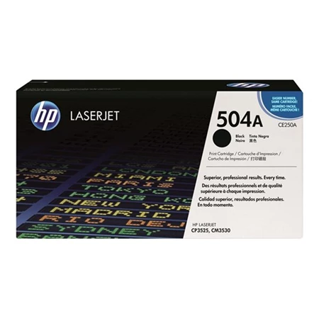 Toner HP CE250A Color LJ CM3530/CP3525 fekete /o/ eredeti  5K